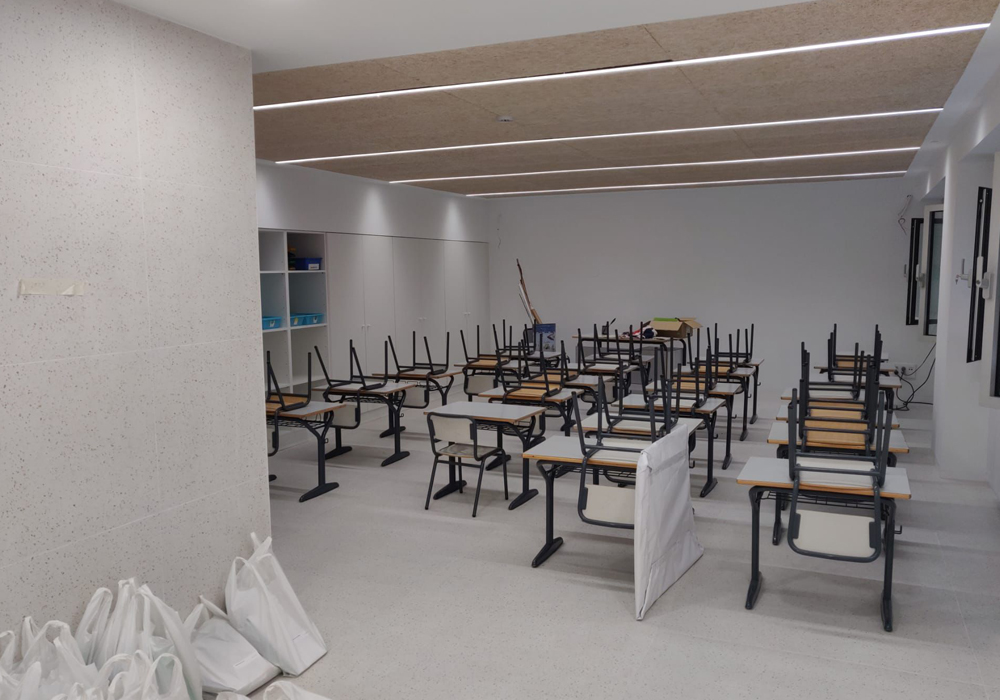 IRABIA IZAGA adecuación aularios. colegio IRABIA-IZAGA Oses Construcción