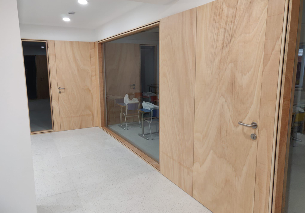 IRABIA IZAGA adecuación aularios. colegio IRABIA-IZAGA Oses Construcción