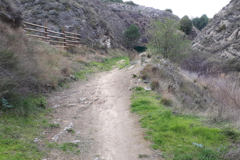 barranco pilon falces mejora oses construccion