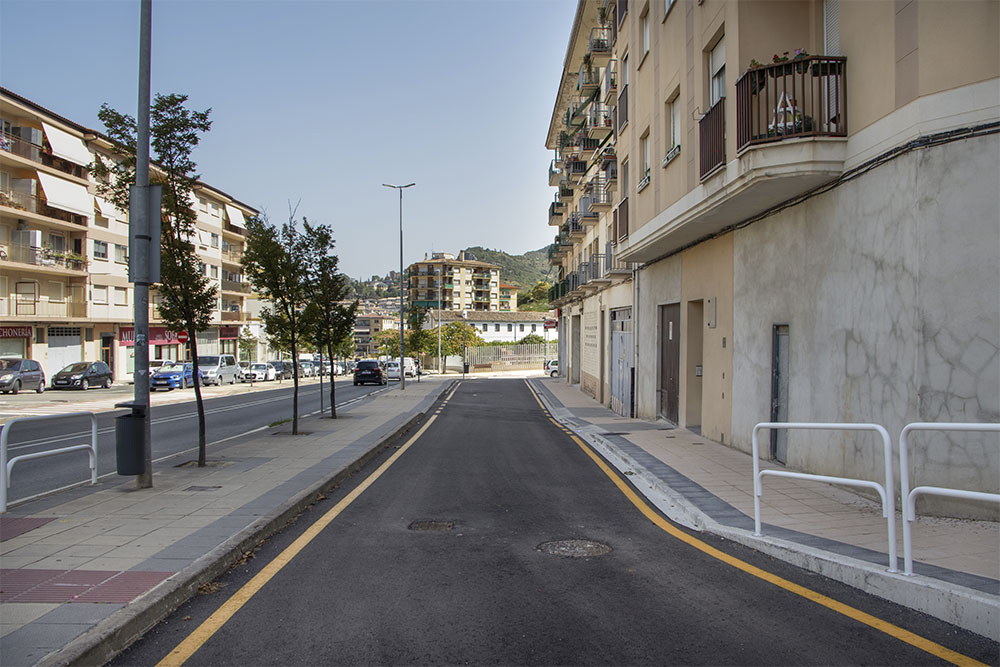 URBANIZACIÓN EN LA CALLE GEBALA 2-4 EN ESTELLA-LIZARRA (NAVARRA)