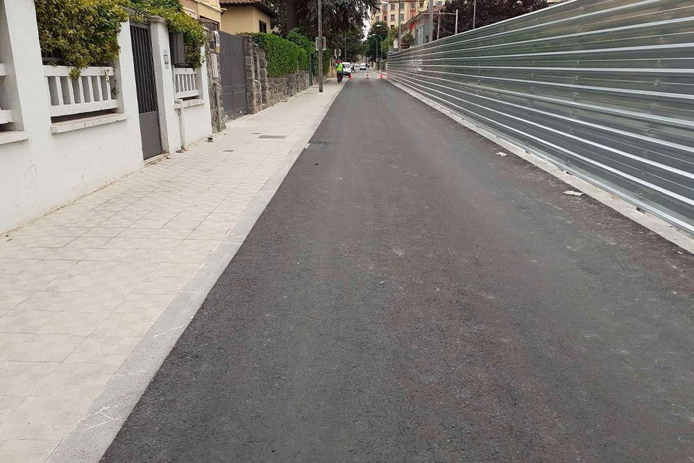 Obras de refuerzo de redes exteriores incluidas en el ámbito del plan espaciales "Salesianos".