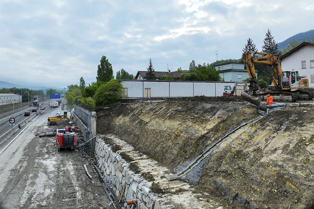 REHABILITACIÓN DE DAÑOS SUFRIDOS EN LA AUTOVÍA DEL NORTE A-1 PK 396+000 SENTIDO ALSASUA/ALTSASU, POR FUERTES LLUVIAS DEL 26 DE FEBRERO DE 2024