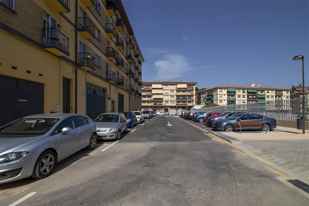 URBANIZACIÓN EN LA CALLE GEBALA 2-4 EN ESTELLA-LIZARRA (NAVARRA)