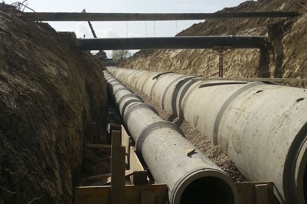 OBRAS DE LA 11ª FASE DE LA ARS-3 (COLECTOR DE SALIDA DE LA RED DE PLUVIALES DE LEZKAIRU)