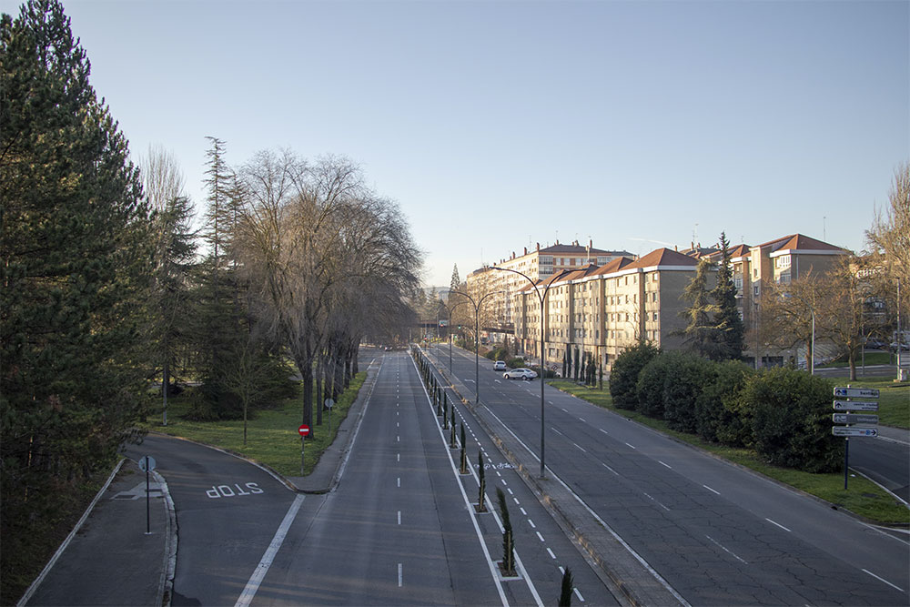 CONSTRUCCIÓN DE VÍA CICLISTA EN LA CALLE MADRID DE VITORIA-GASTEIZ