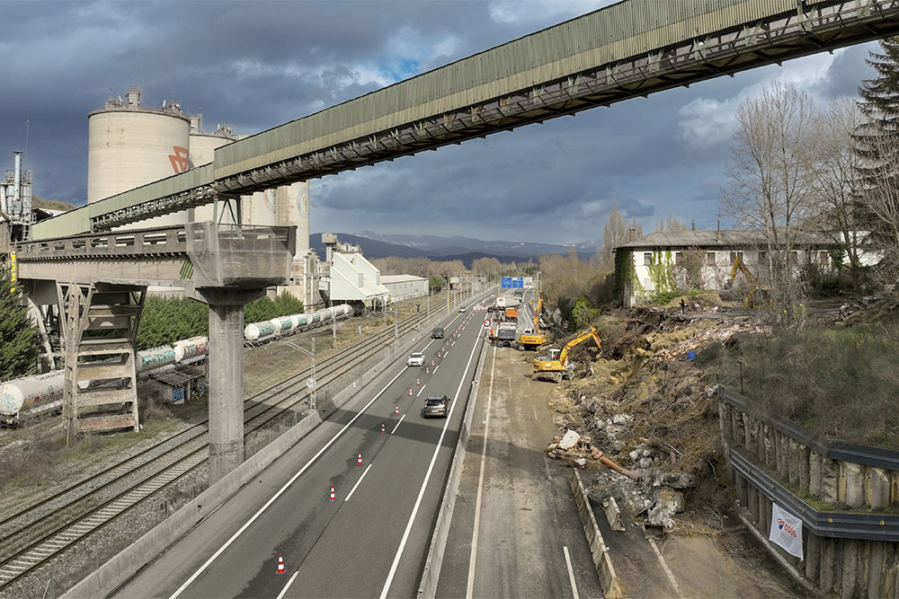 REHABILITACIÓN DE DAÑOS SUFRIDOS EN LA AUTOVÍA DEL NORTE A-1 PK 396+000 SENTIDO ALSASUA/ALTSASU, POR FUERTES LLUVIAS DEL 26 DE FEBRERO DE 2024