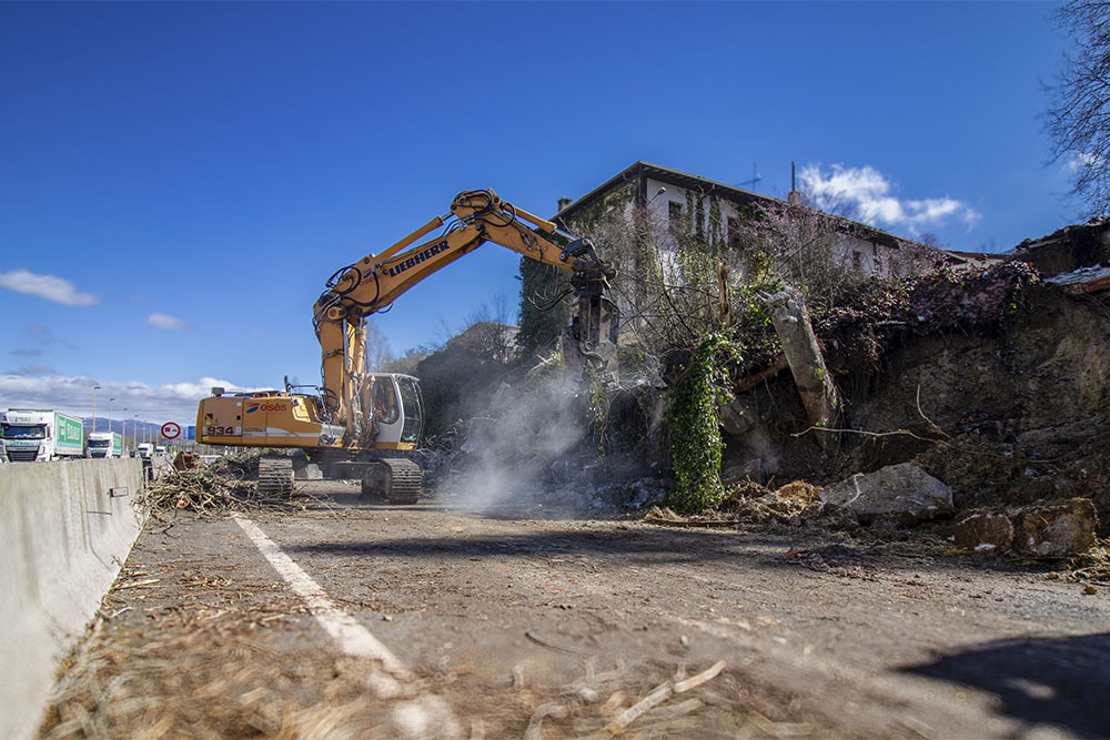 REHABILITACIÓN DE DAÑOS SUFRIDOS EN LA AUTOVÍA DEL NORTE A-1 PK 396+000 SENTIDO ALSASUA/ALTSASU, POR FUERTES LLUVIAS DEL 26 DE FEBRERO DE 2024