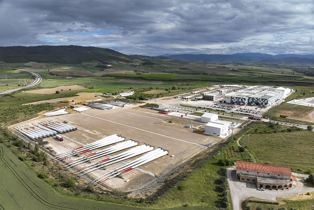 ADECUACIÓN DE LA CAMPA PARA ALMACENAMIENTO DE PALAS, UBICADA EN LA PARCELA DE NORDEX BLADES, EN EL POLÍGONO INDUSTRIAL DE LUMBIER (NAVARRA)