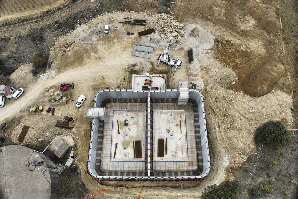 CONSTRUCCIÓN DE NUEVO DEPÓSITO REGULADOR DE 5.000 M3 EN LAGUARDIA